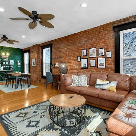 Urban Loft 2-Story 1Br Near Dt On Historic Street Appartement